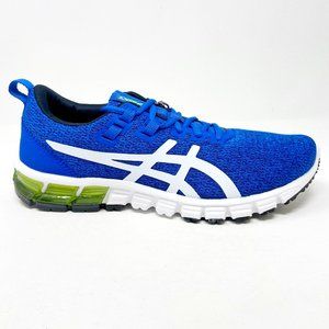 Asics Gel-Quantum 90 Blue White Knit Mens Size 8 Running Shoes 1021A123 400